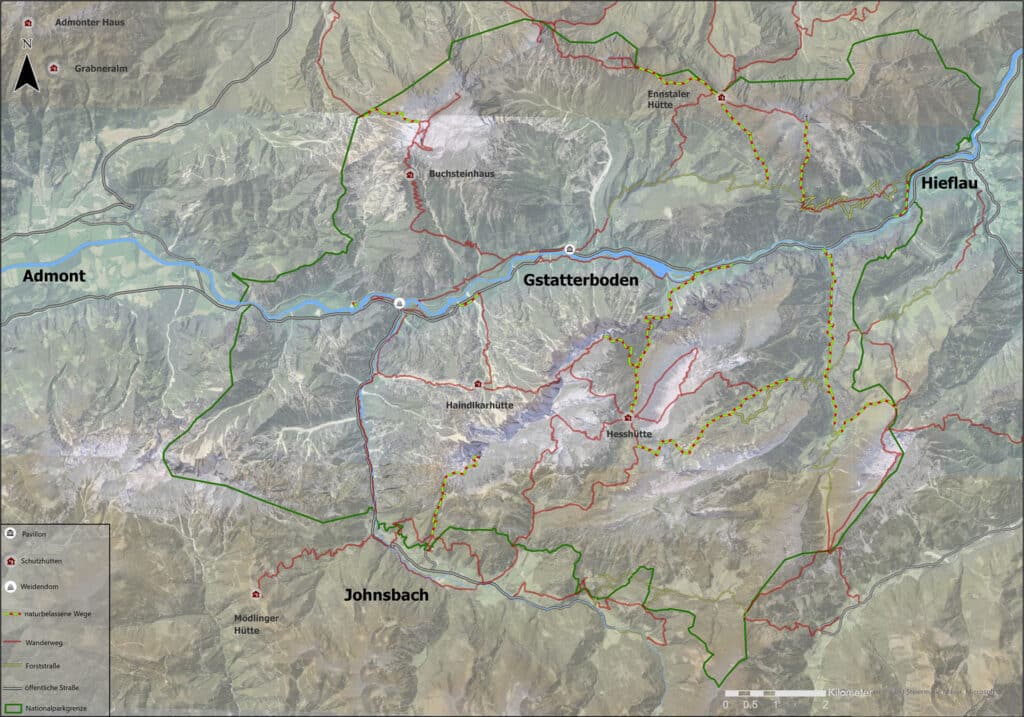 Naturbelassene Wege