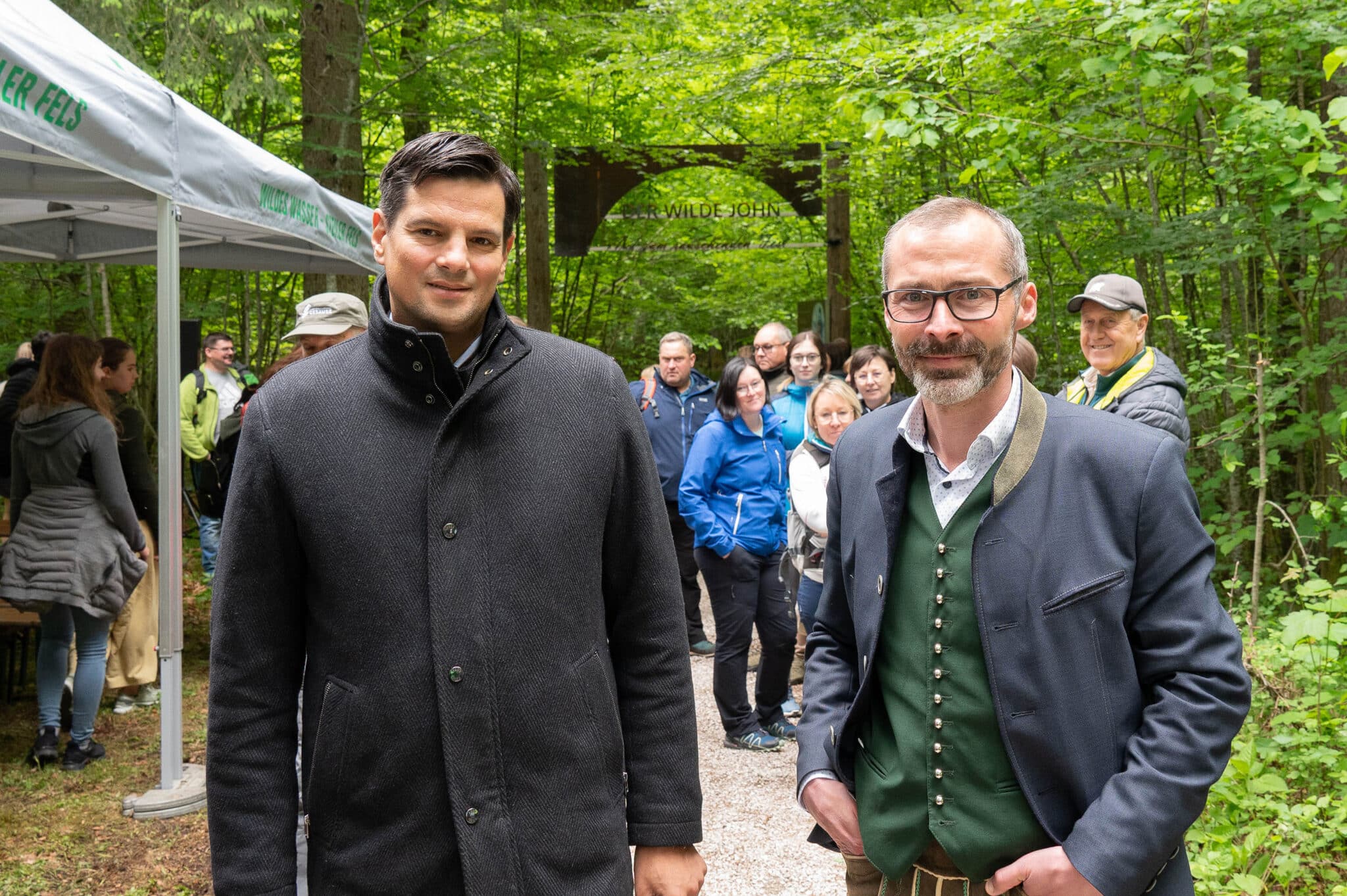 Foto: Bei der Eröffnung