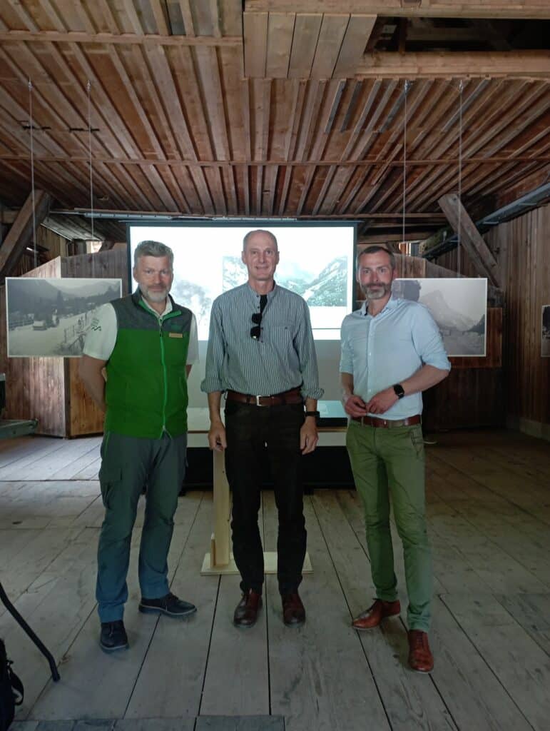 (c) Nationalpark Gesäuse, Martin Hartmann, Herbert Wölger, Christian Haider (v.l.n.r.)