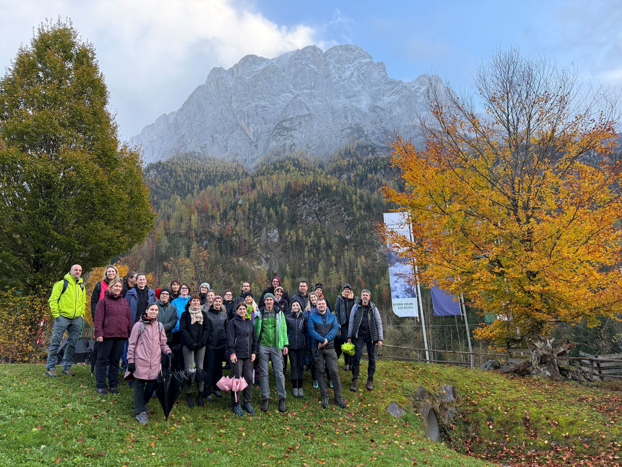 Exkursion, Gäste aus Skocjanske © Nationalpark Gesäuse