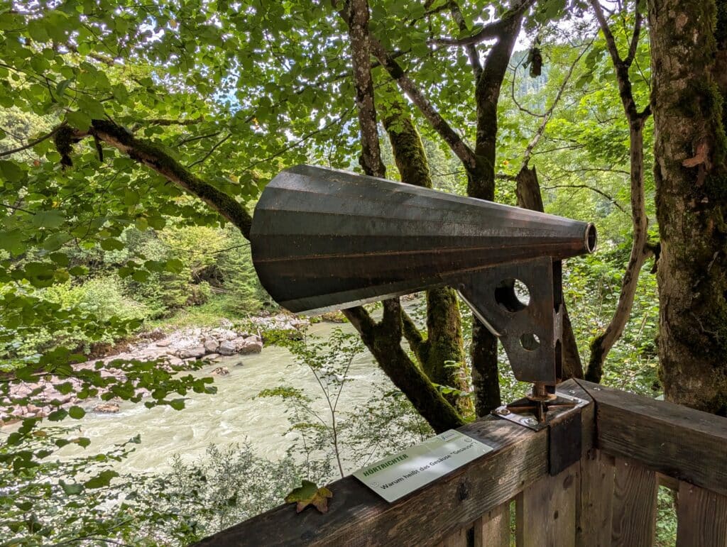 Hörtrichter, Gesäuse Eingang, © Nationalpark Gesäuse