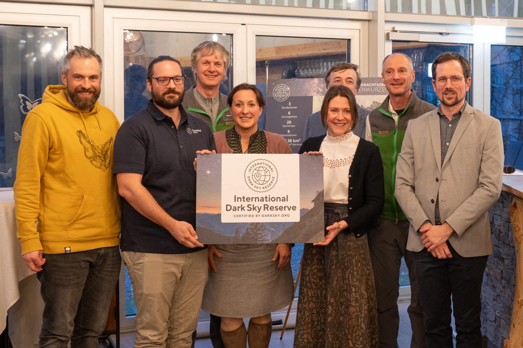 Bild: Zertifizierung Naturnachtgebiet